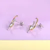 Stud Earrings Collare 925 Sterling Silver Cat On The Moon For Women Dainty Gift Bridesmaid S925 E6041431909