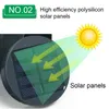 Modern Simplicity LED Solar Lawn Lamp Garden Light Waterproof Outdoor Courtyard Villa Landscape Bollards