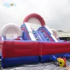PVC Hot Commercial Inflatable Bounce House Jump House Interactive Game Obstacle Course With Blowers For Sale