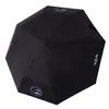 Diseñador paraguas paraguas soleadas fragrantes plegables paraguas para paraguas black gegmue ultraviolet a prueba de madera de madera
