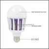 Kontrola szkodników LED Killer Light BB Pułapka elektryczna Wewnętrzna repelent BK Electronic Anti Insect Down