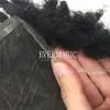 6mm serré bouclés pleine dentelle Hommes Perruques Remplacement Toupee Pour La Perte De Cheveux Noir Hommes