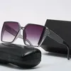 33 męskie okulary przeciwsłoneczne Kobiety luksusowe okulary przeciwsłoneczne platowane kwadratowe rama marka retro spolaryzowana moda gogle z pudełkiem