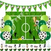 Party Supplies Football themed Champions League Balloon Set World Cup themed Flag Pulling Background Cloth Plug in Decoration 0E49