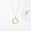 Hänge halsband mode enkla 2022 clavicle kedja rostfritt stål halsband kvinnors retro smycken gåvor tillverkare direktförsäljning