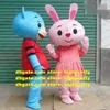 Teddy Bear Rabbit Mascot kostym vuxen tecknad karaktär outfit kostym minnes souvenir grand bodog casino zz7629