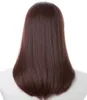 Hair Lace Wigs Japane and Wig Qi Bangs Medium Long Straight Korean Clavicle Hair Chemical Fiber Headgear Female Net Red Recommendation