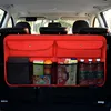 Storage Bags Car Rear Seat Back Bag Multi Hanging Nets Pocket Trunk Organizer Auto Stowing Tidying Interior Accessories Supplies
