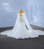 Sweetheart wedding dress handmade beading elegant show thin show high fish tail one shoulder heavy SM67544
