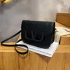 Bolsa quadrada pequena de qualidade estilo coreano Sacos de mensagens de ombro da moda da moda simples portátil