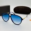 Gafas de sol para hombres y mujeres Verano 909 Estilo Placa retro anti-ultravioleta Gafas de montura completa Caja aleatoria