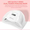 Nail Dryers Dryer LED Lamp UV for Curing All Gel Polish For Drying Manicure Pedicure Tool 221107