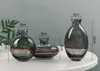Vasen 3 stücke Klassische Kreative Mini Top Qualität Glas Transparent Home Deco Wohnzimmer Reagenz Flaschen Blume Großhandel Blau 221108
