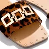 hot Summer Fashion Women Beach Slippers Outdoor Leopard Print Sandals Ladies Luxury Design Flat Shoes Big Size 37-42