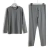 Designer long Johns Cotton Thermal Underwear Set Uomo e donna M-3XL ispessito senza tracce per l'autunno e l'inverno