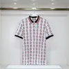 2023 Sommer Marke Kleidung Luxus Designer Polo Shirts Männer Casual Polo Mode Schlange Biene Druck Stickerei T Shirt High Street herren Polos M-3XL