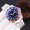 Mens Watch Designer Watchs Hareketi Lüks Otomatik Saatler Seramik Yüzük Boyutu 41mm Çift Time Dilimi Safir Cam Su Geçirmez Lum281s