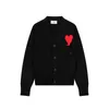 New Designer Sweater Men's Sweaters Designer Amis Cardigan Winter Fashion Brand Love Embroidery Loose Women's Sweater suit soft high-end