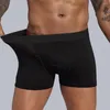 Calzoncillos Hombres Ropa interior de algodón Pantalones cortos sexy U Bragas convexas Confort Deportes Pene Bolsa grande Bulge Boxershorts Masculino Tallas grandes Boxers planos