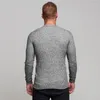 Мужские свитеры осени мода Hansome Мужские ореагируя черные полоски вязаные пуловер