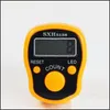 Inne zegary Akcesoria elektroniczne palec palców z LED Resettable Digital Manual Clicker Timer Timer Numer okrążenia DHPXV