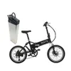 Mate X Ebike Battery 48V 52V 17.5AH 750W 1000W Hidden Tube Battery Pack med laddare för Bezior Folding Electric Bike