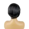 Hair Lace Wigs Wig Women's Fashion Short Hair Bobo Oblique Bangs High Temperature Silk Head Cover