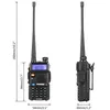 Walkie Talkie Baofeng UV-5R III Tri-Band Dual Antenna VHF 136-174Mhz220-260Mhz UHF 400-520Mhz Ham Radio Scanner UV5R UV 5R 221108