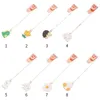 Cartoon Dinosaur Flower Sheep D Metal Bookmark With Pendant Exquisite School Stationery Supply Student Gift