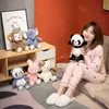 1Pc 23Cm Cartoon Cute Plush Forest Animals Toys Panda Monkey Kids Stuffed Rabbit Elephant Bear Dolls Home Decor for Kids Gift J220729