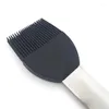 Baking Tools 1PCS Cooking Butter Bread Silicone Pastry Brush Bakeware Basting Brushes BBQ Stainless Steel Handle Oil