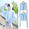 Women's Trench Coats Sunscreen Clothes Women's Summer Cycling Breathable Outdoor Driving Shawl Top Wear