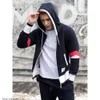 TB Patchwork Collision Color Fall Fall Men and Women Hoodie Fashi