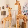 1PC KAWAII GIRAFFE PLUSH TOY POTESFSTERFED DOLLSソフトシミュレーションGIRAFFE DOLL BIRTHDAY GIFT LDREN TOYS BEDROUM DECOR J220729