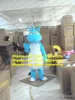 Blue Dinosaur Dragon Dino Mascot Kostuum volwassen stripfiguur Outfitpak Do The Honours Wedding Ceremony ZZ7916