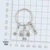 Partihandel advokat Keychain Advokat Keyring Gift for Judge Advokat Graduate Car Key Holder Jewelry Scales of Justice