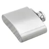 Hip Flasks 2oz / 3.5oz Poche En Acier Inoxydable Alcool Whisky Flacon Portable Bouteilles Plat Avec Bouchon À Vis En Gros