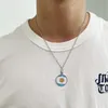 Colliers avec pendentif Souvenirs de la coupe du monde, drapeaux pour hommes et femmes, pendentifs pour Fans de football, cadeaux