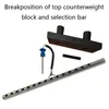 Fitness Equipments Accessories Iron Counterweight Blocks Selection Bar Loading Pin LAT Pulldown Cable Pulley System Cable Machine Attachment Strength Training