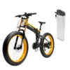 Batterie de vélo pliant 48V 10,4 ah 12,8 ah 14ah, batterie à Tube caché avec chargeur pour vélo électrique Shengmilo