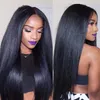 Extensiones de cabello brasileño Yaki Straight Loop Micro Ring Extensiones de cabello humano 100% Remy para mujeres negras