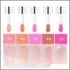 Lucidalabbra Crystal Jelly Idratante Olio per labbra Plum Gloss Trucco Sexy Plump Glow Tinted Lips Plumper 6Ml Drop Delivery Salute Bellezza Dhptt