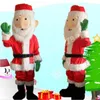 Performance Santa Claus Mascot Costumes Cartoon Elk Character Dress Suits Carnival Adults Size Christmas Birthday Party Halloween Outdoor Outfit Suit