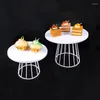 Bakeware Tools 2022CupCake Stand Crystal Metal Creative Home Large Fruit Plate Basket Set Cake Tool