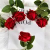 Belle Silk Artificial Rose Flowers Mariage Home Decor Long Bouquet Arrange Fake Plante La Saint-Valentin présente GC1788