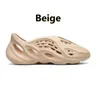 Designer Slide Ciabatte da donna Ciabatte estive Scarpe Sandali da spiaggia in onice Desert Sand Bone Resina pura Arancione Terra Fuliggine marrone Moda uomo