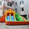 Large Commercial Grade Kids Inflatable Water Slides with Pool for Sale