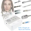 Bärbar dermabrasion Skinvårdsmaskin Vatten Syre Jet Hydro Facial Diamond Peeling Microdermabrasion Beauty Equipment
