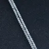 4mm Natural Stone Pärled Choker Necklace Collar Women Sem-ädelsten ädelsten ädelt Tiger Eye Jade Quartz Amethyst halsband Fina smycken