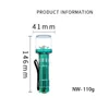 Flashlight Electric Herb Grinders Smoking Tobacco Crusher Automatic Electronic Grinder Auto Retail 2 pcs